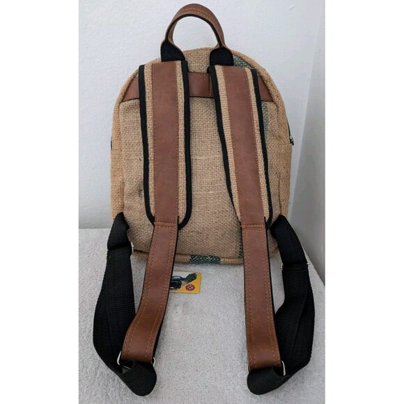 Elephant Branded EB Wild Backpack Handmade Recycled Rice Bags main image 10